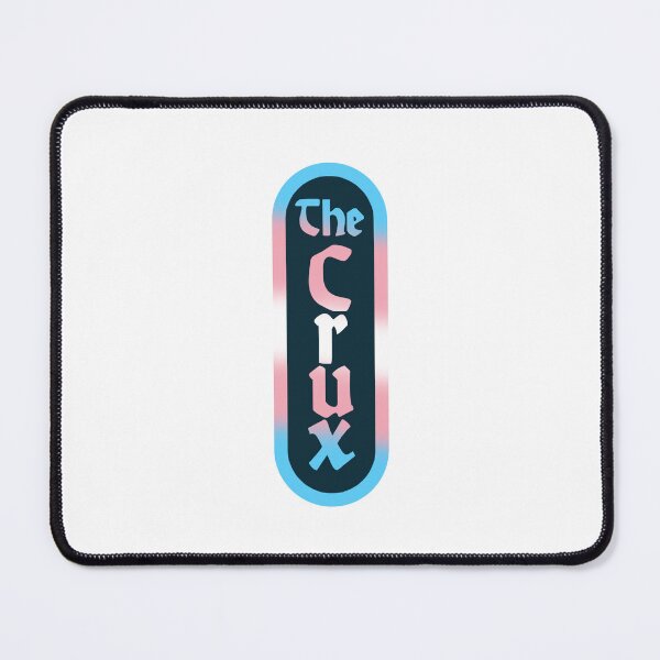 Item preview, the crux djo logo transgender flag designed and sold by rilesweir.