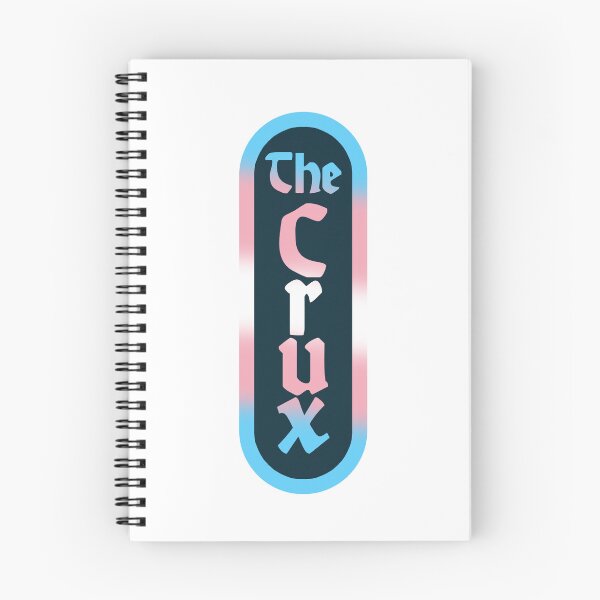 Item preview, the crux djo logo transgender flag designed and sold by rilesweir.