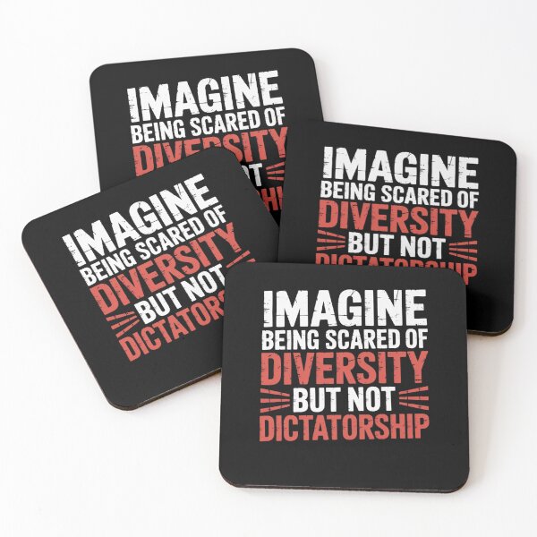 Item preview, Imagine Being Scared Of Diversity But Not Dictatorship designed and sold by Mateusz Majcherek.