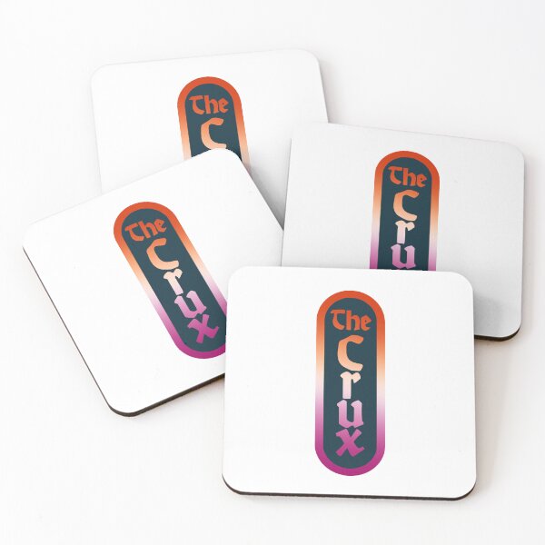 Item preview, the crux djo logo lesbian flag colors designed and sold by rilesweir.