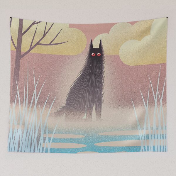 Item preview, Black Shuck 09 designed and sold by AIfolklore.