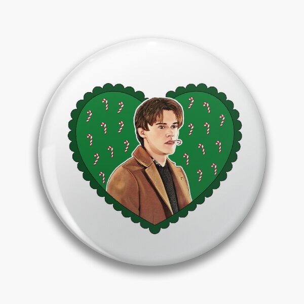 Item preview, Conrad Candy Cane Fisher Green Love heart designed and sold by baranskini.