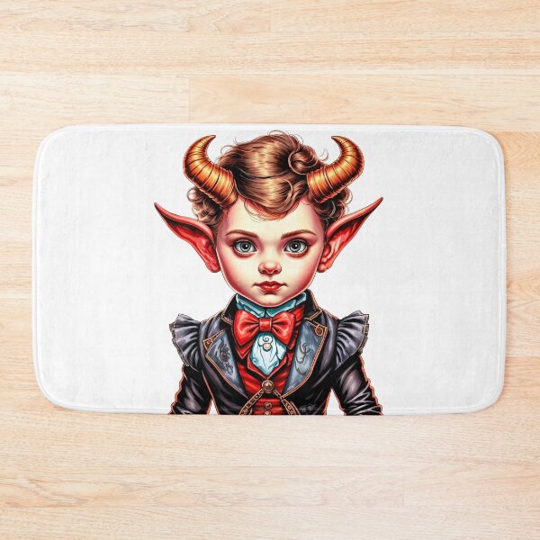 Item preview, Charming Little Demon Gent in Victorian Attire designed and sold by LanaGustavsson.