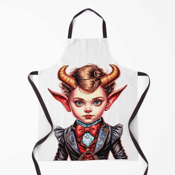 Item preview, Charming Little Demon Gent in Victorian Attire designed and sold by LanaGustavsson.