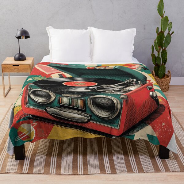 Item preview, Retro Vinyl Vibes: Space-Age Sound Explosion designed and sold by ForeverPrintsOK.