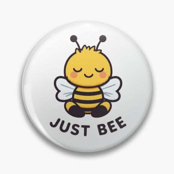 Artikelvorschau, Just Bee – Süße meditierende Biene entworfen und verkauft von vvcreativedesigns.