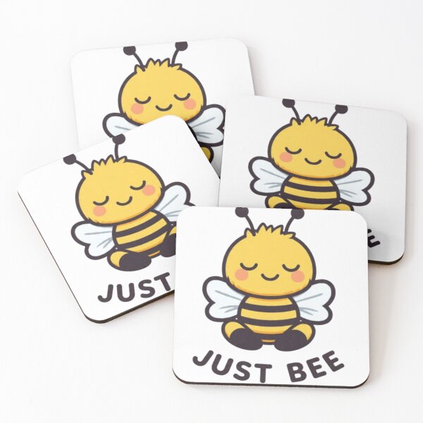 Artikelvorschau, Just Bee – Süße meditierende Biene entworfen und verkauft von vvcreativedesigns.