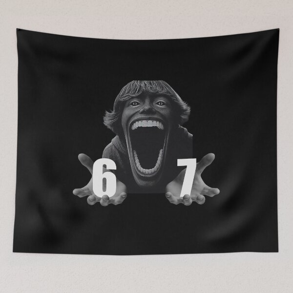 Item preview, Funny Six Seven Meme designed and sold by gear-posters.