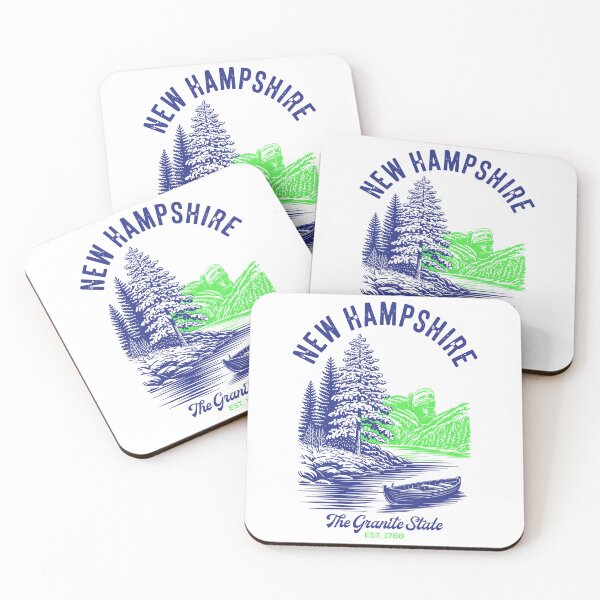 Item preview, New Hampshire | The Granite State | Est. 1788 designed and sold by SaltyLass.