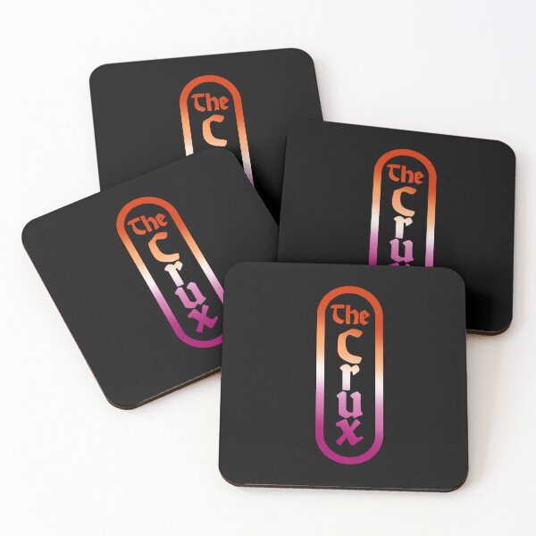 Item preview, the crux djo logo lesbian transparent designed and sold by rilesweir.
