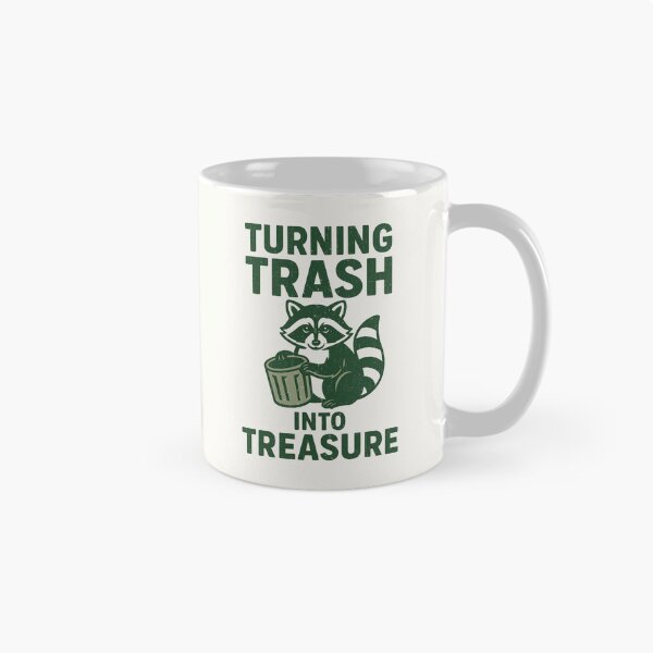 Item preview, Racoon Turning Trash Into Treasure designed and sold by Anniko Art Studio.