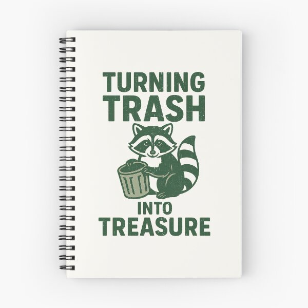 Item preview, Racoon Turning Trash Into Treasure designed and sold by Anniko Art Studio.