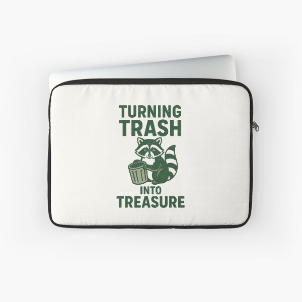 Item preview, Racoon Turning Trash Into Treasure designed and sold by Anniko Art Studio.