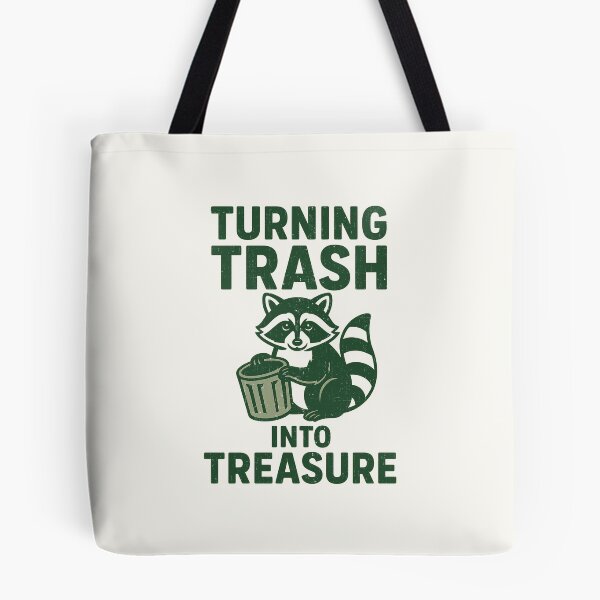 Item preview, Racoon Turning Trash Into Treasure designed and sold by Anniko Art Studio.