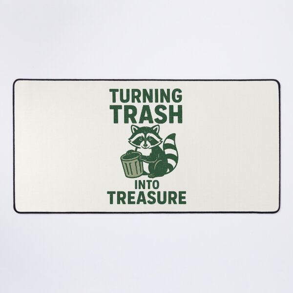 Item preview, Racoon Turning Trash Into Treasure designed and sold by Anniko Art Studio.