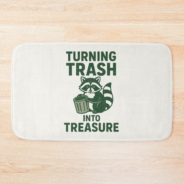 Item preview, Racoon Turning Trash Into Treasure designed and sold by Anniko Art Studio.