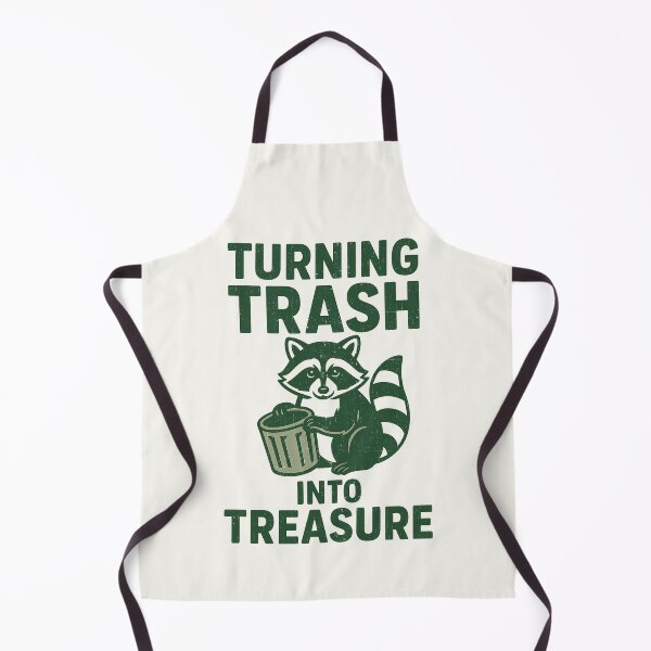 Item preview, Racoon Turning Trash Into Treasure designed and sold by Anniko Art Studio.
