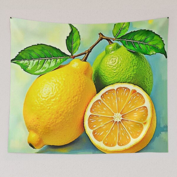 Item preview, Zesty Citrus Burst of Sunshine Design designed and sold by Health And Fitness Posts e-Store.
