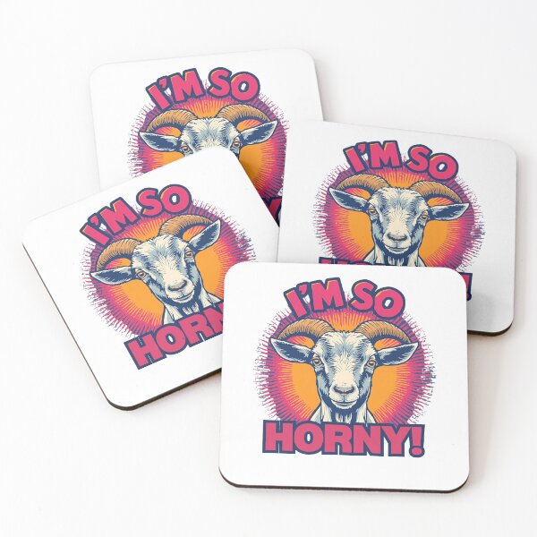 Item preview, I'M SO HORNY! designed and sold by NicMacTees.