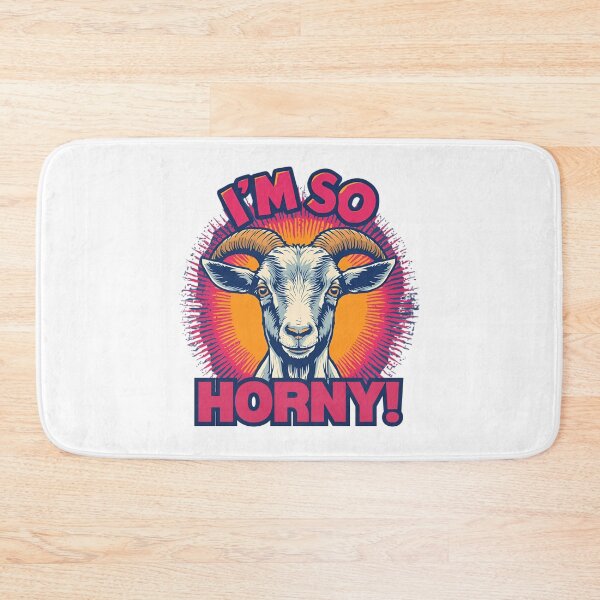 Item preview, I'M SO HORNY! designed and sold by NicMacTees.
