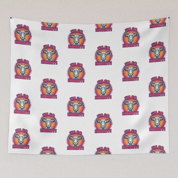 Item preview, I'M SO HORNY! designed and sold by NicMacTees.