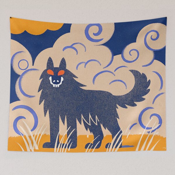 Item preview, Black Shuck 13 designed and sold by AIfolklore.