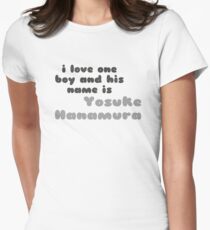Camiseta entallada para mujer ¡Él!
