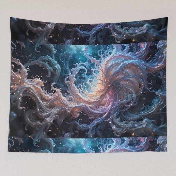 Item preview, Ocean Ethereal Cosmic Scenes Surreal Artistry Elements Art  designed and sold by ART ATTACK ZONE.