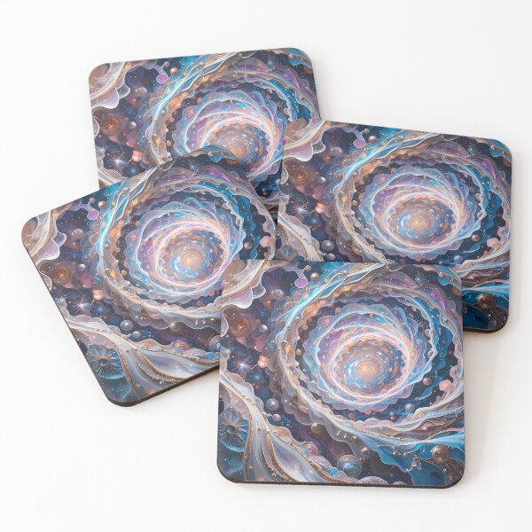 Item preview, River Ethereal Cosmic Scenes Surreal Artistry Elements Art  designed and sold by ART ATTACK ZONE.
