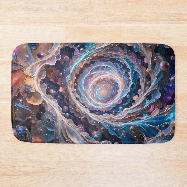 Item preview, River Ethereal Cosmic Scenes Surreal Artistry Elements Art  designed and sold by ART ATTACK ZONE.