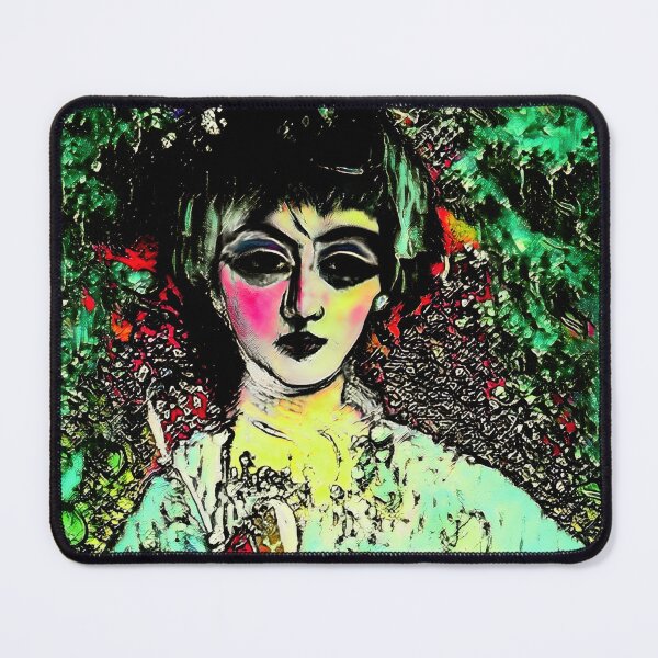 Item preview, Gothic Garden Portrait with Abstract Expression designed and sold by CASturgill.