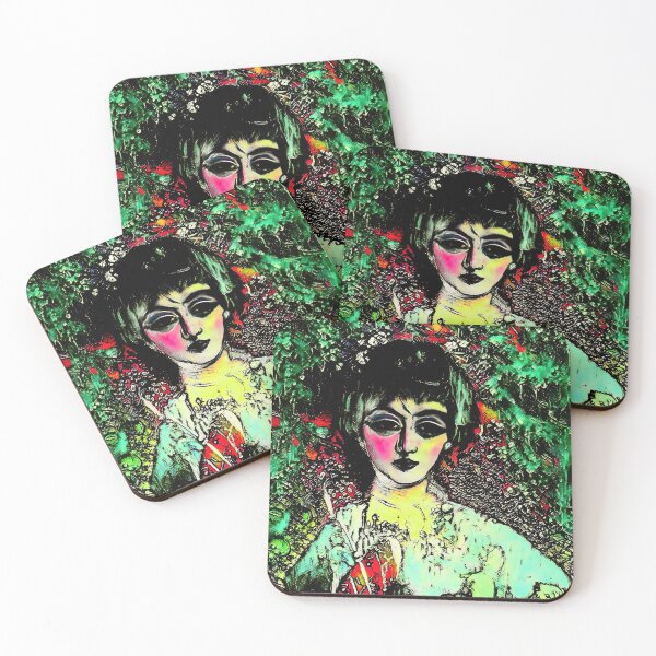 Item preview, Gothic Garden Portrait with Abstract Expression designed and sold by CASturgill.