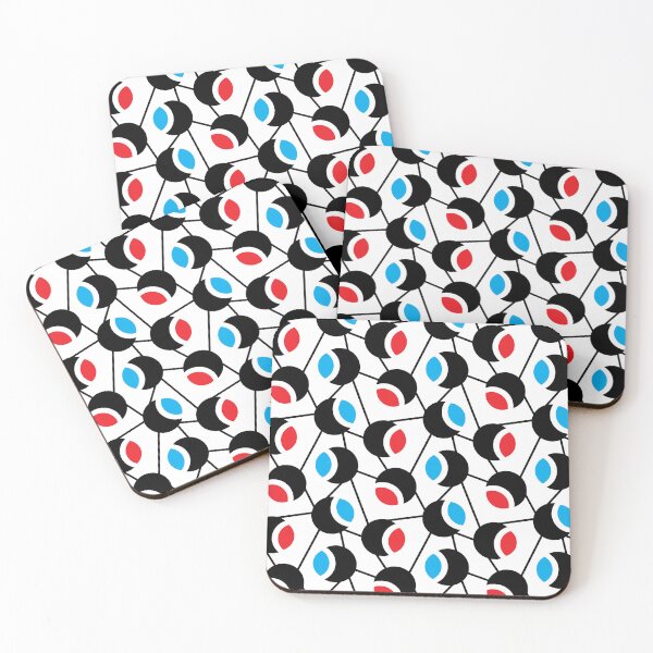 Item preview, Modern circular abstract pattern designed and sold by SweetberryHouse.