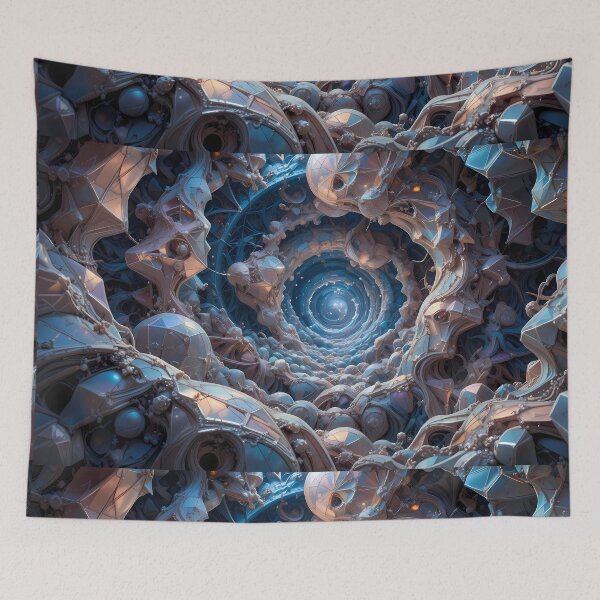 Item preview, Space Ethereal Cosmic Scenes Surreal Artistry Elements Art  designed and sold by ART ATTACK ZONE.