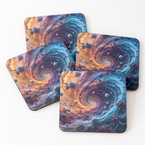 Item preview, Colours Ethereal Cosmic Scenes Surreal Artistry Elements Art  designed and sold by ART ATTACK ZONE.