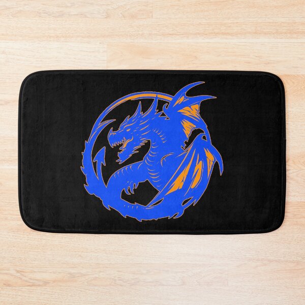 Item preview, Blue Dragon Tattoo Circle Emblem designed and sold by TeeARTHY.