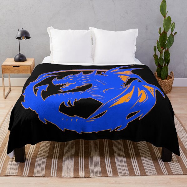 Item preview, Blue Dragon Tattoo Circle Emblem designed and sold by TeeARTHY.
