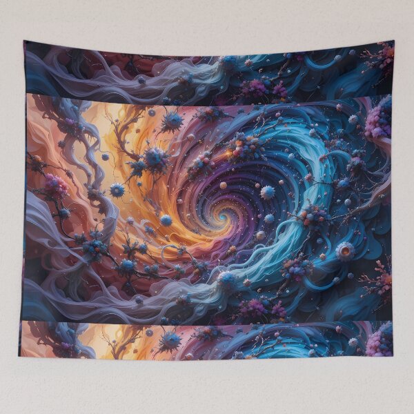 Item preview, Colours Ethereal Cosmic Scenes Surreal Artistry Elements Art  designed and sold by ART ATTACK ZONE.