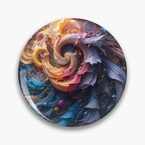 Item preview, Year Ethereal Cosmic Scenes Surreal Artistry Elements Art  designed and sold by ART ATTACK ZONE.