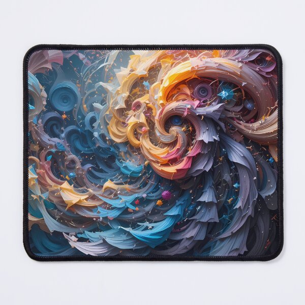 Item preview, Year Ethereal Cosmic Scenes Surreal Artistry Elements Art designed and sold by ART ATTACK ZONE.