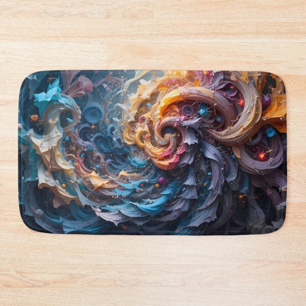 Item preview, Year Ethereal Cosmic Scenes Surreal Artistry Elements Art  designed and sold by ART ATTACK ZONE.
