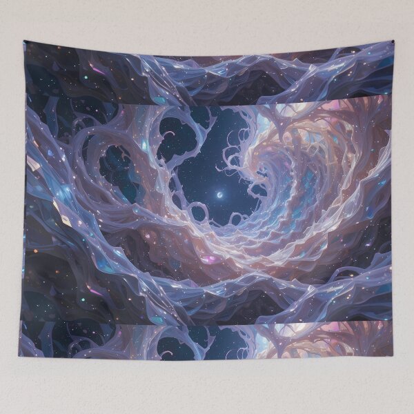Item preview, Design Ethereal Cosmic Scenes Surreal Artistry Elements Art  designed and sold by ART ATTACK ZONE.