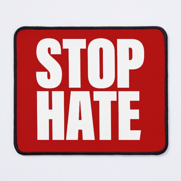 Item preview, Stop Hate - white designed and sold by Femination.