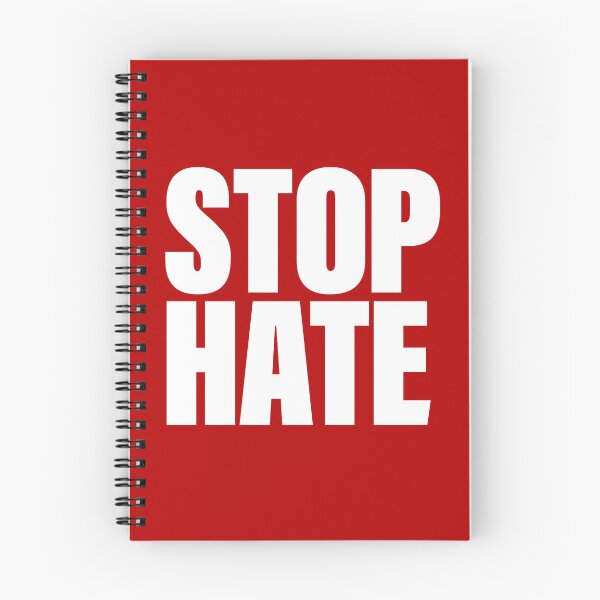 Item preview, Stop Hate - white designed and sold by Femination.