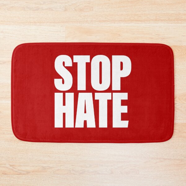 Item preview, Stop Hate - white designed and sold by Femination.