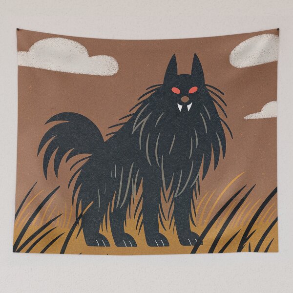 Item preview, Black Shuck 14 designed and sold by AIfolklore.