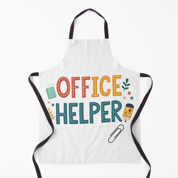 Item preview, Paperclip Office Helper – Bright Typography Desk Accessory Design designed and sold by VividOrganica.