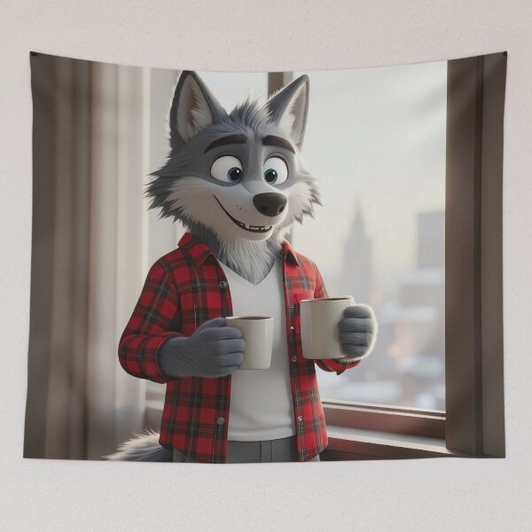 Item preview, Furry Coffee Time designed and sold by Onigiri7super.