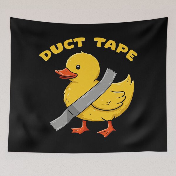 Item preview, Duct Tape Funny Duck Pun designed and sold by TeeARTHY.