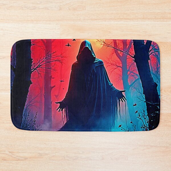 Item preview, Eerie Shadow in Crimson Woods Design designed and sold by Health And Fitness Posts e-Store.